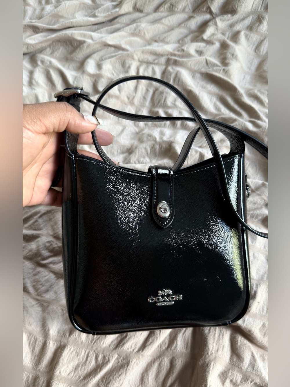 Coach mini Hadley Turnlock bag